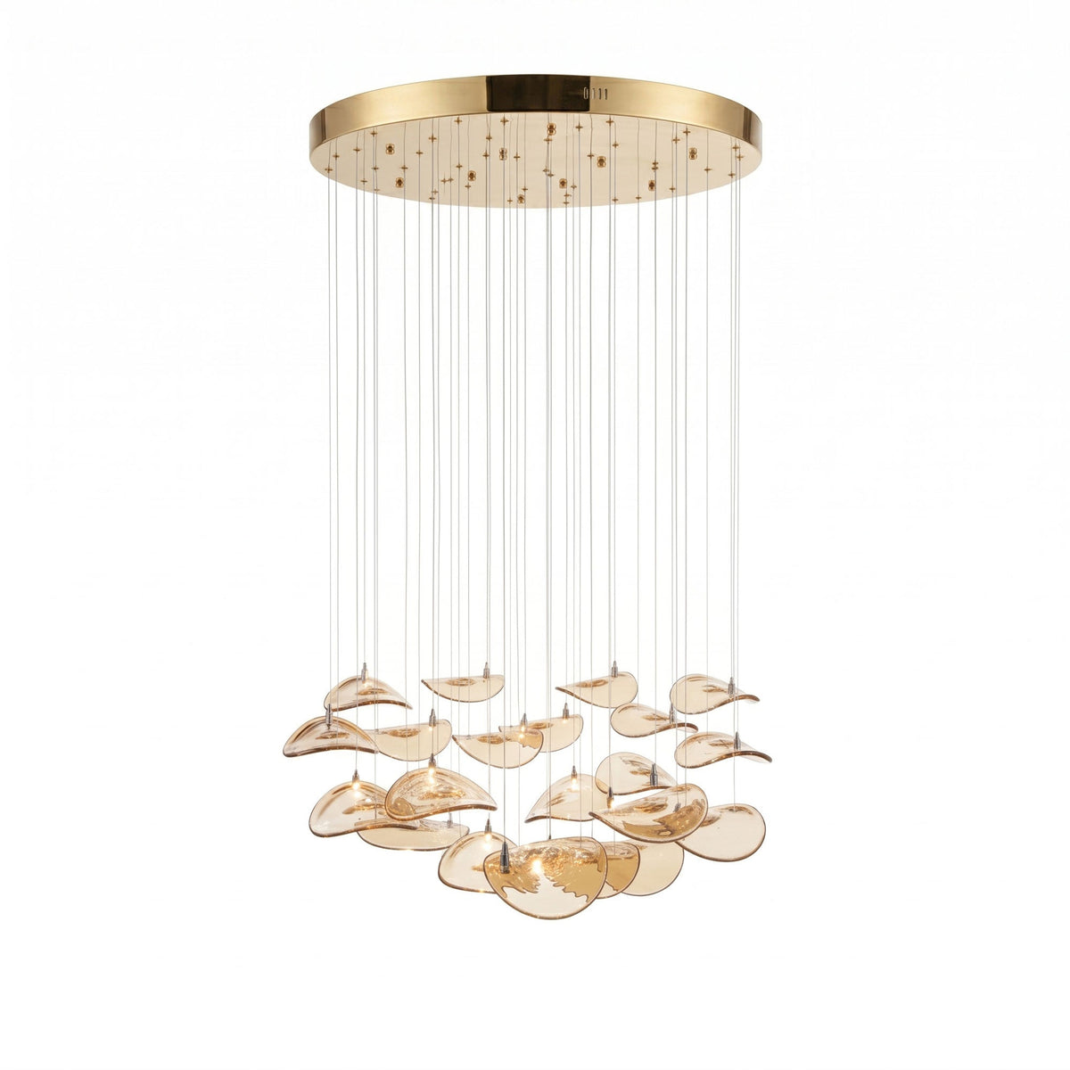 Lampadario a Foglia Fluttuante Wave
