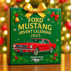 MustangMerry | Calendario dell'Avvento Ford Mustang 2025 Conto alla rovescia festivo