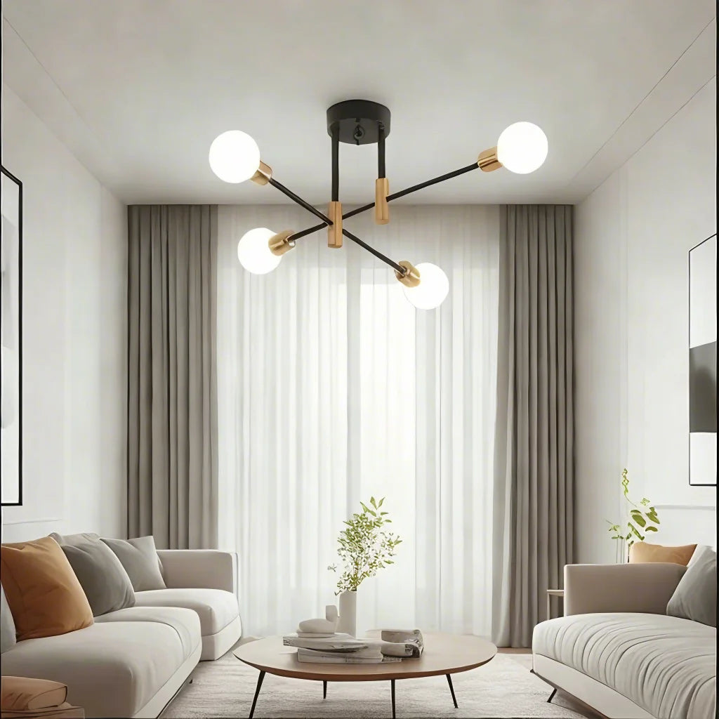 Lampada da soffitto LED moderna e chic