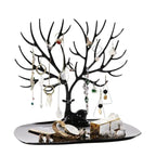DeerCharm – Porta gioie con design a ramo di legno e base decorativa