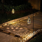 LumiGarden - Lampada da giardino a energia solare e resistente alle intemperie