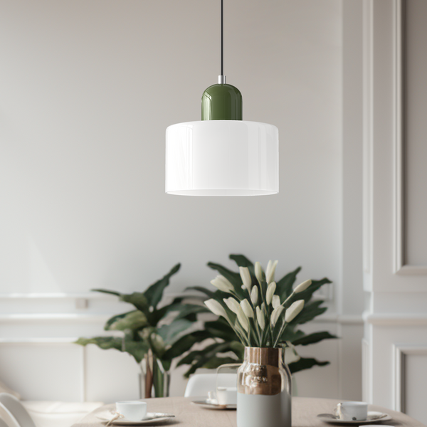 Lampada a sospensione in vetro creativo Bauhaus