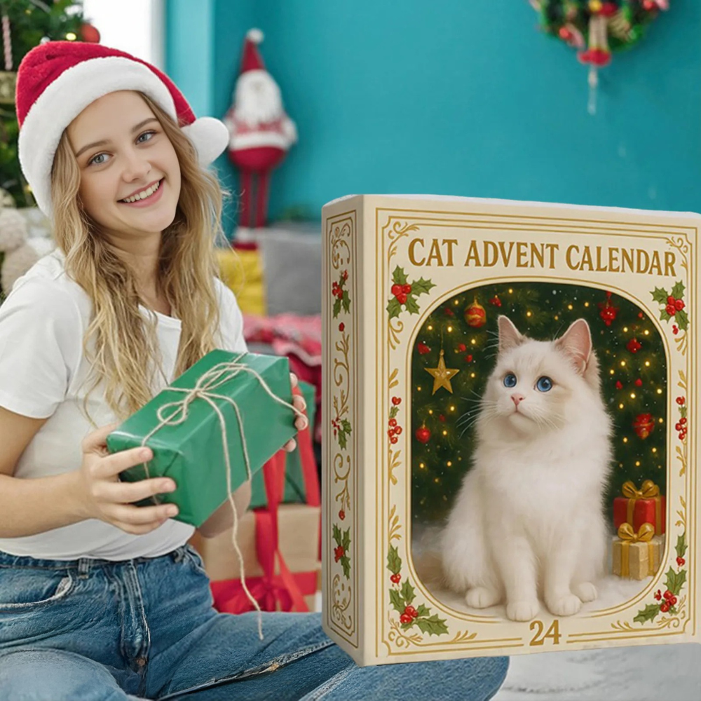 MeowMas | Conto alla rovescia di Natale per Gatti Porta Gioia e Atmosfera Natalizia nella Tua Casa