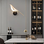 Glarefusion Modern Led Art Design Lampada da Parete con Uccello