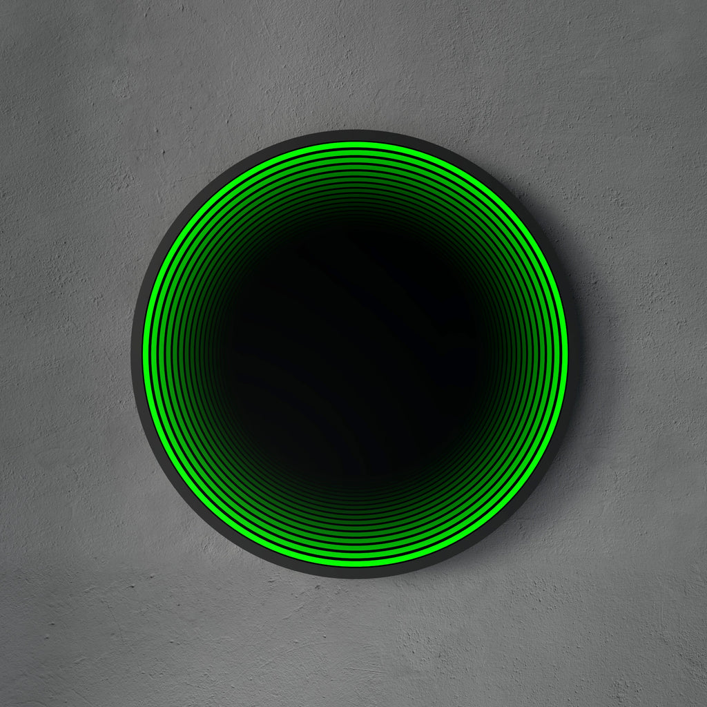 Specchio Circolare 3D con Luce