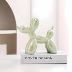 Nyxis - Scultura Decorativa in Ceramica Cane Palloncino