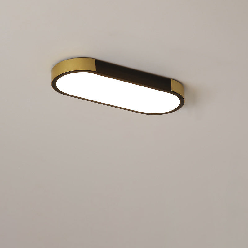 Moderna Lampada da Soffitto LED Flush Mount Rettangolare Minimalista
