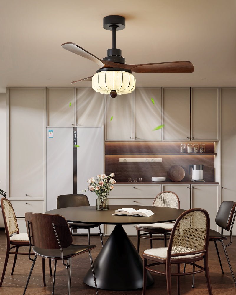 Elira Vintage Ventilatore da Soffitto con Luce