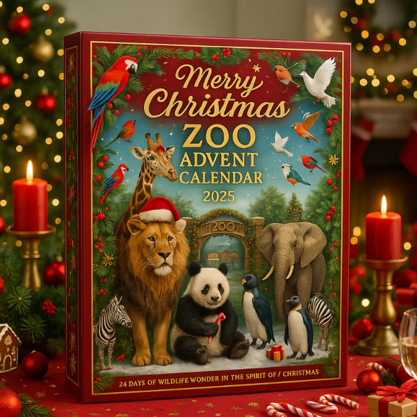 ZooYule | Buon Natale Zoo Calendario dell'Avvento 2025 Conto alla Rovescia Festivo