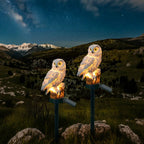 Lampada Creativa a Forma di Gufo Solare