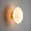 Lampada da Parete LED in Metallo e Vetro a Forma di Globo Moderna Valentina
