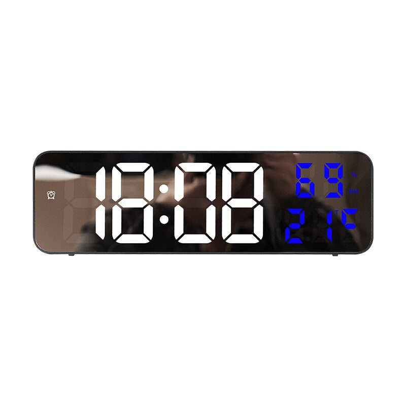 TimeSense - Orologio LED intelligente da parete con monitoraggio climatico