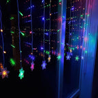 Illuminazione a LED per tende di Natale – Illuminazione decorativa e riutilizzabile per feste