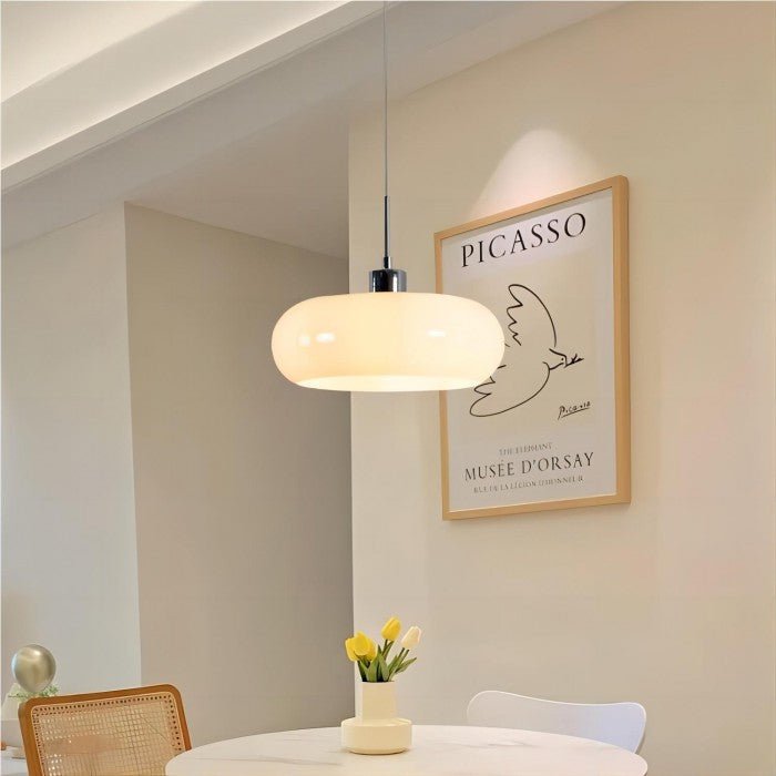 Lampada a sospensione in vetro stile Bauhaus - Retro nordico