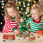 Calendario dell'Avvento Albero di Natale 2026 – Kit Fai-da-te per Decorazioni Natalizie