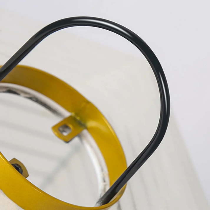 ZenGlow – Lampada da terra minimalista con elegante forma a lanterna per una luce ambientale morbida