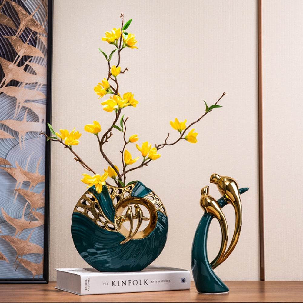 CharmiNest - Elegante coppia di inseparabili per un arredamento senza tempo e affascinante