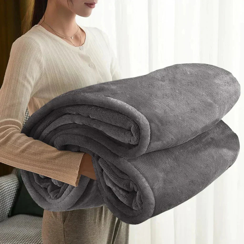 Coperta in Fleece Extra Morbida – Coperta Confortevole per Ogni Stagione