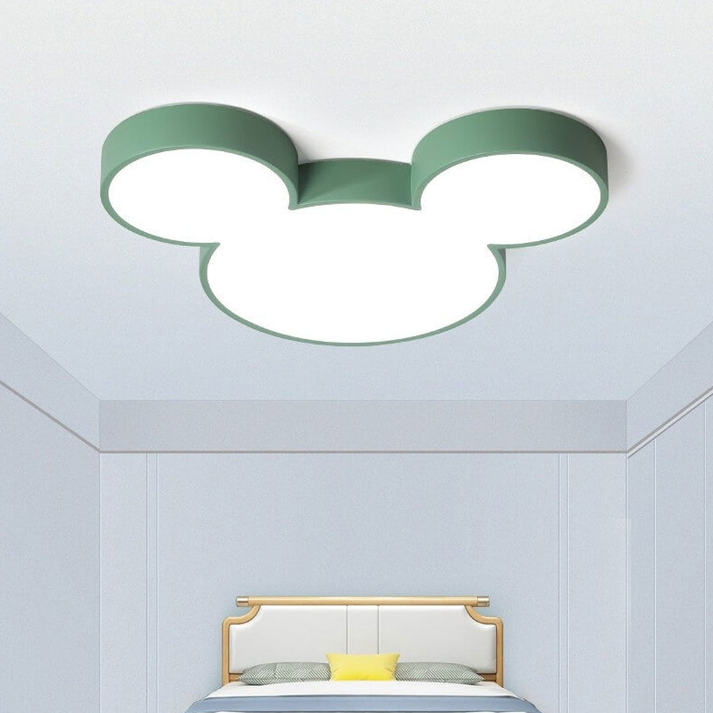 Lampada da soffitto LED a soffitto a cartone di topo creativo contemporaneo per soggiorno e camera da letto