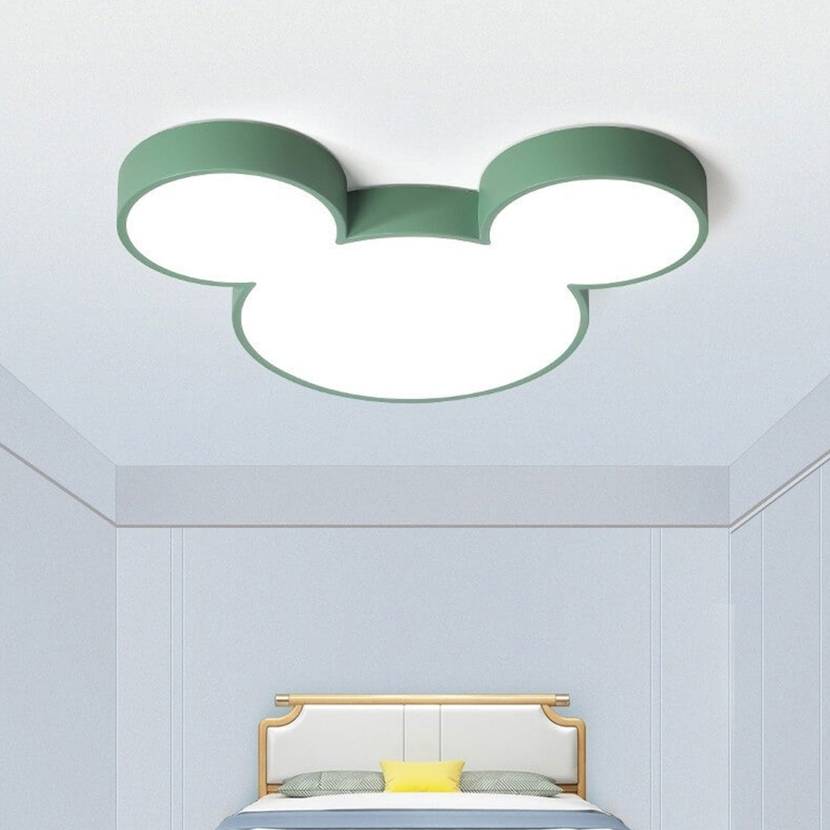 Lampada da soffitto LED a soffitto a cartone di topo creativo contemporaneo per soggiorno e camera da letto