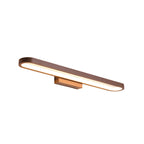 Lampada da parete moderna minimalista circolare in alluminio LED per specchio da bagno