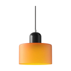 Lampada a sospensione in vetro – Elegante lampada cilindrica per ambienti accoglienti