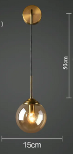 LumoNord Glasbol LED Applique