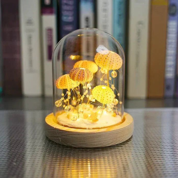 UrchinGlow - Lampada Notturna a Forma di Riccio per Decorazione Personale
