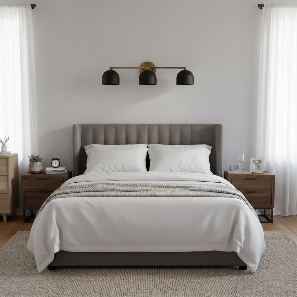 Applique da Parete in Ottone Chroma Dome per Bagno Moderno