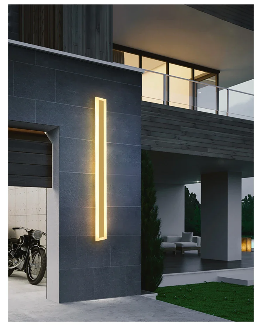 LumoFlex Villa – Lampada da Parete LED Waterproof IP65 | Illuminazione Esterna Dimmerabile per Giardino, Balcone e Facciata