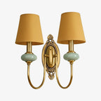Lampada da Parete Lodge Ceramica&Tessuto&Metallo