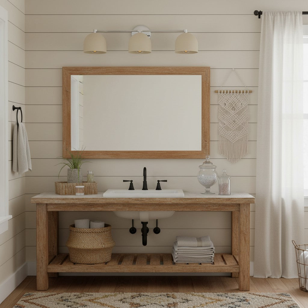 Applique da Parete in Ottone Chroma Dome per Bagno Moderno