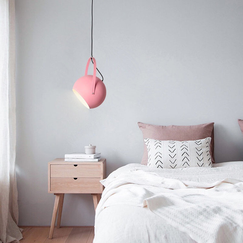 Valentina Metallo LED Colorate Sferica Lampada a Sospensione per Camera da Letto