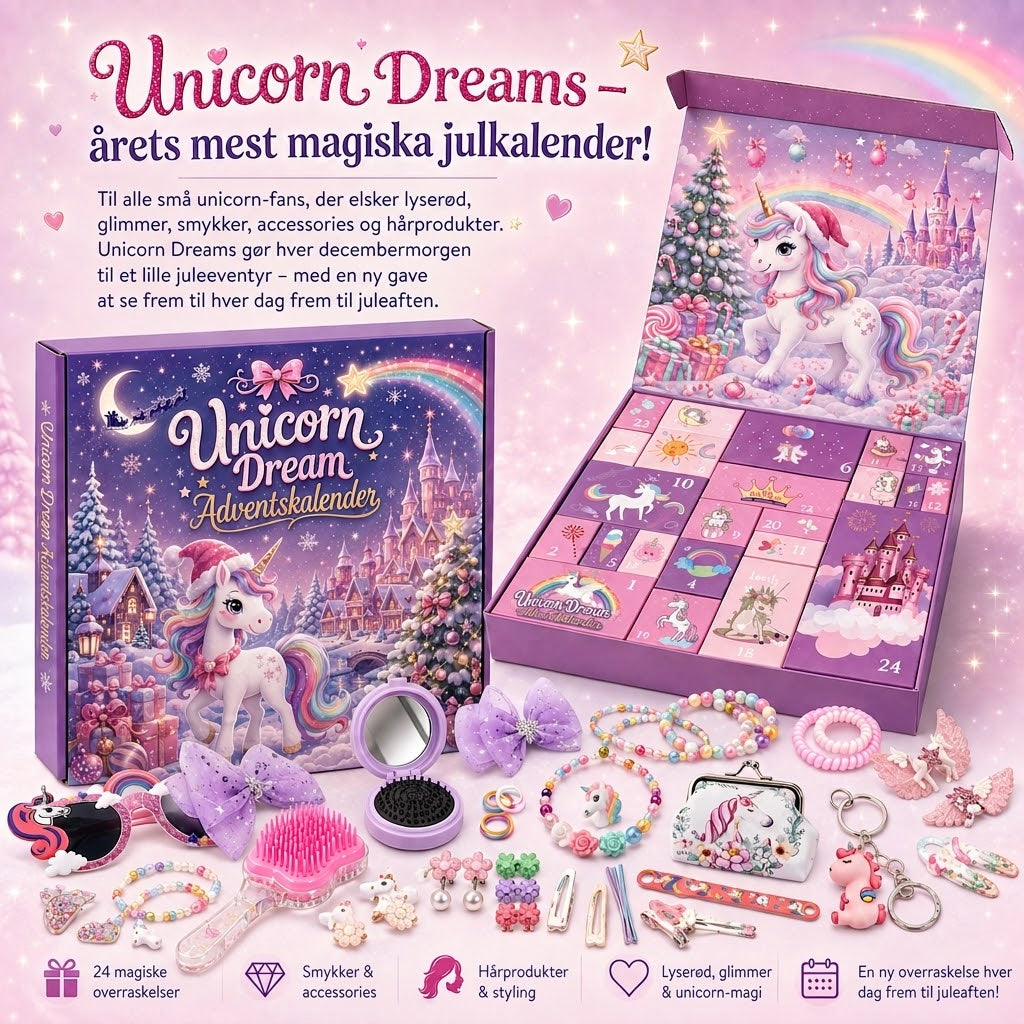 Calendario dell'Avvento Sogni da Unicorno