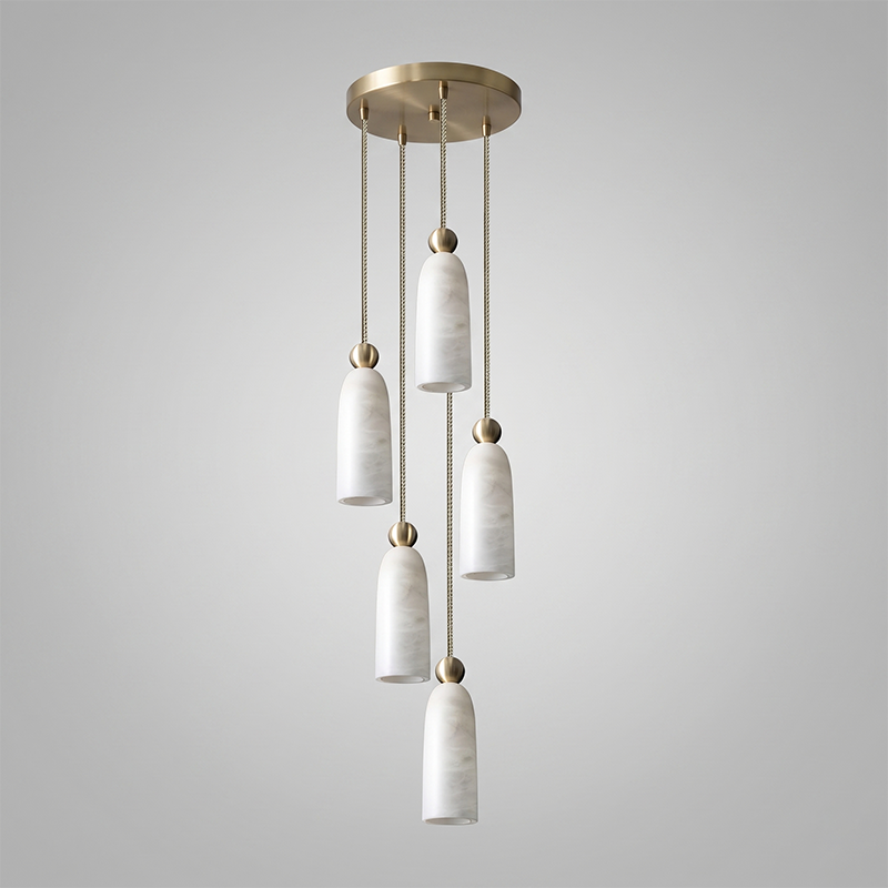 Lampadario in Alabastro Spagnolo