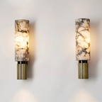 Lampada da Parete in Marmo di Lusso per Casa