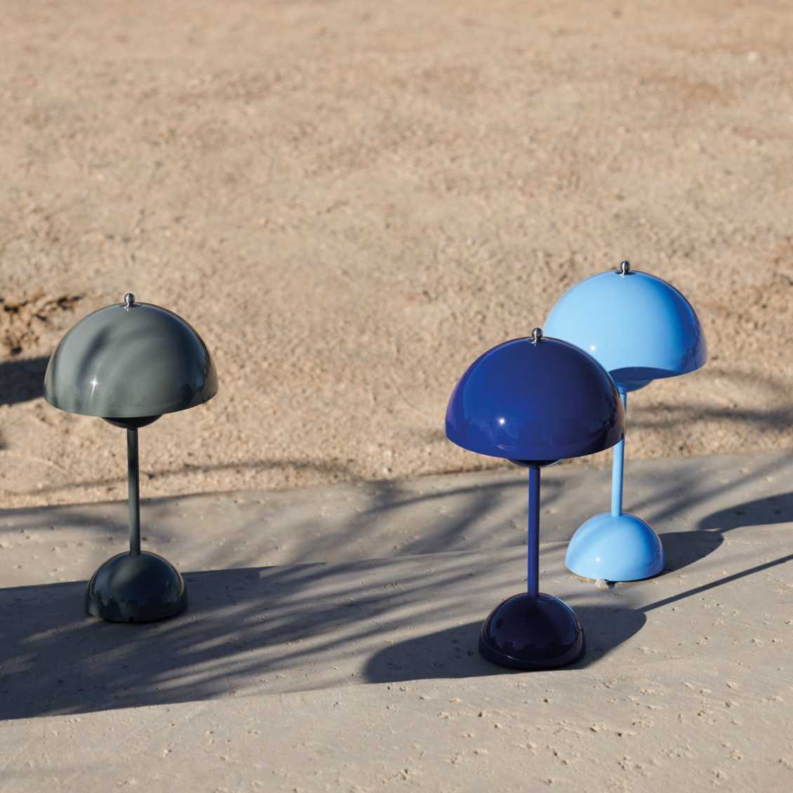 Lampada da Tavolo Retro a Forma di Fungo