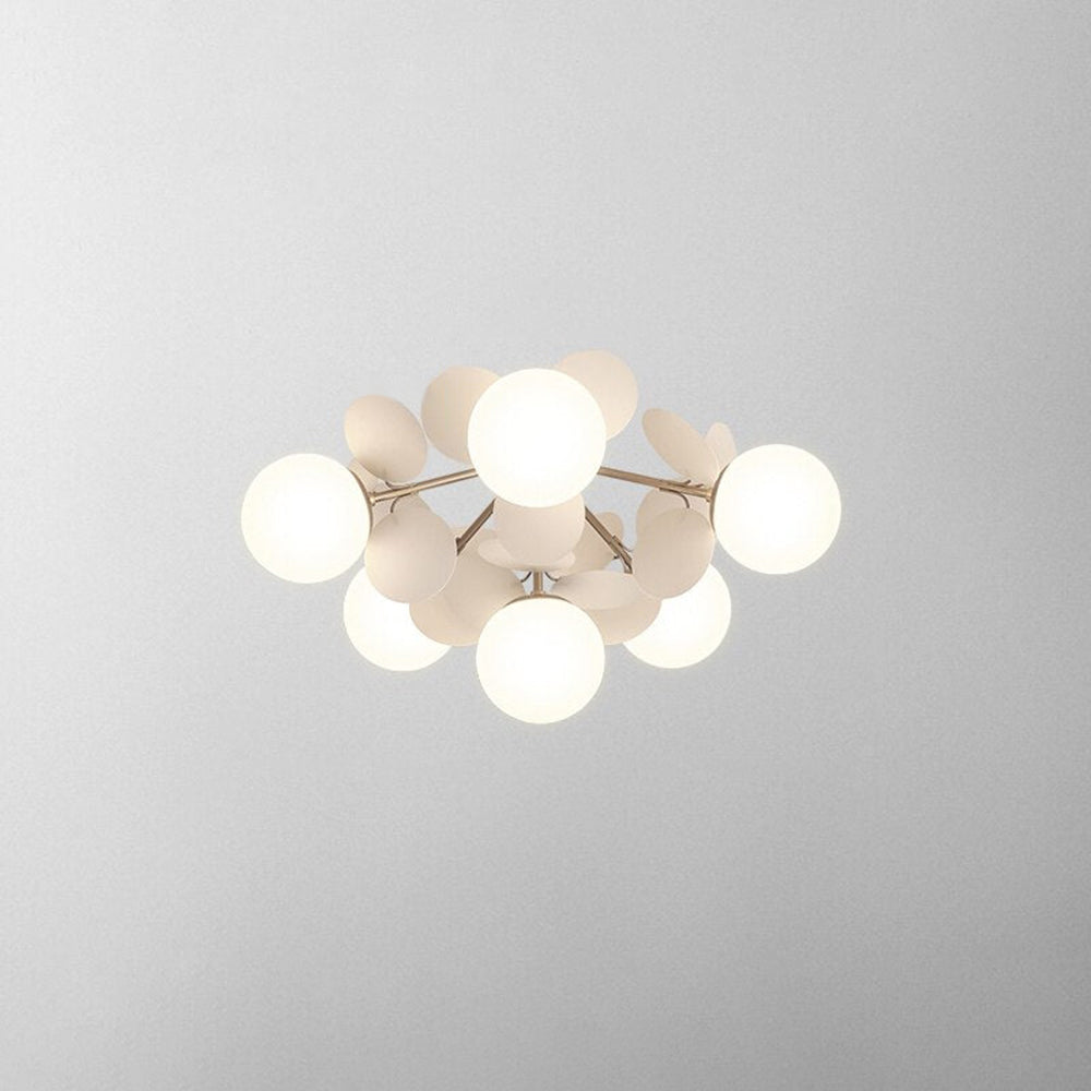 Aria Lampadario a Rami di Fiori Multicolore per Soggiorno