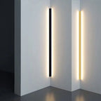 Lampada da Parete Lineare Minimalista Gravo in Metallo, Oro/Nero/Bianco