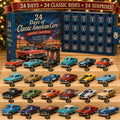 Calendario dell'Avvento Auto Americane 2026 – 24 Classici d'Epoca