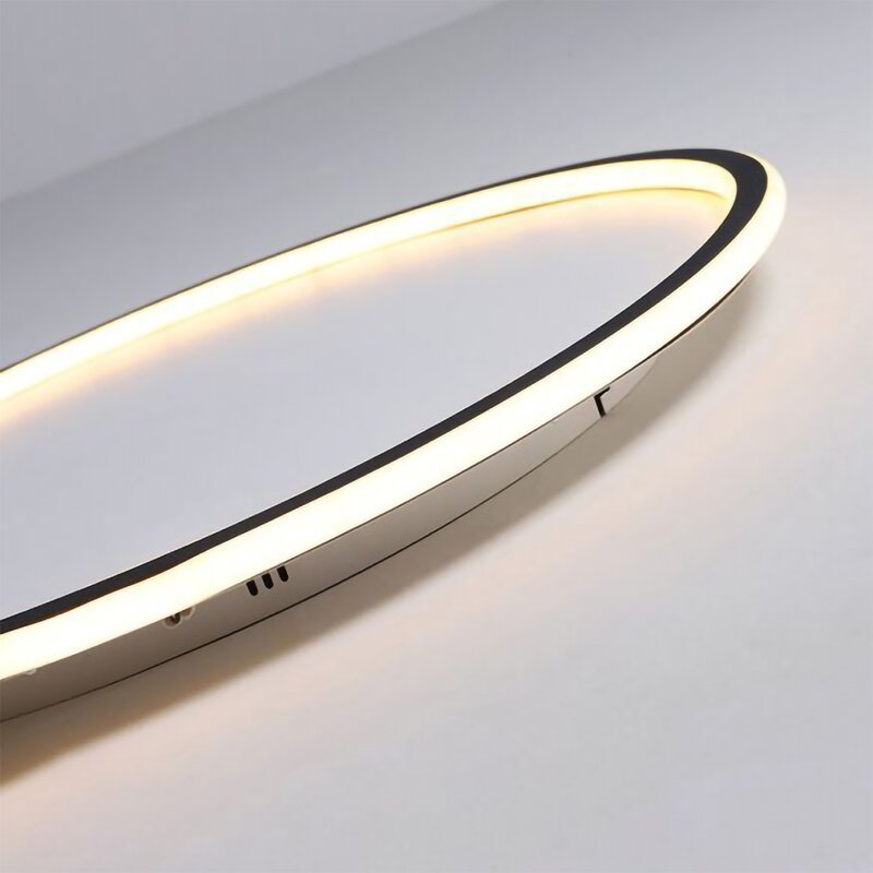 Quasso Flush Mount Ceiling Light Moderno LED Rotondo