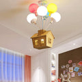 Lampada da soffitto a incasso Aria Designer in legno per camera dei bambini
