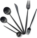 Set di Posate Minimalista – Set in Acciaio Inossidabile da 36 Pezzi per Ogni Occasione
