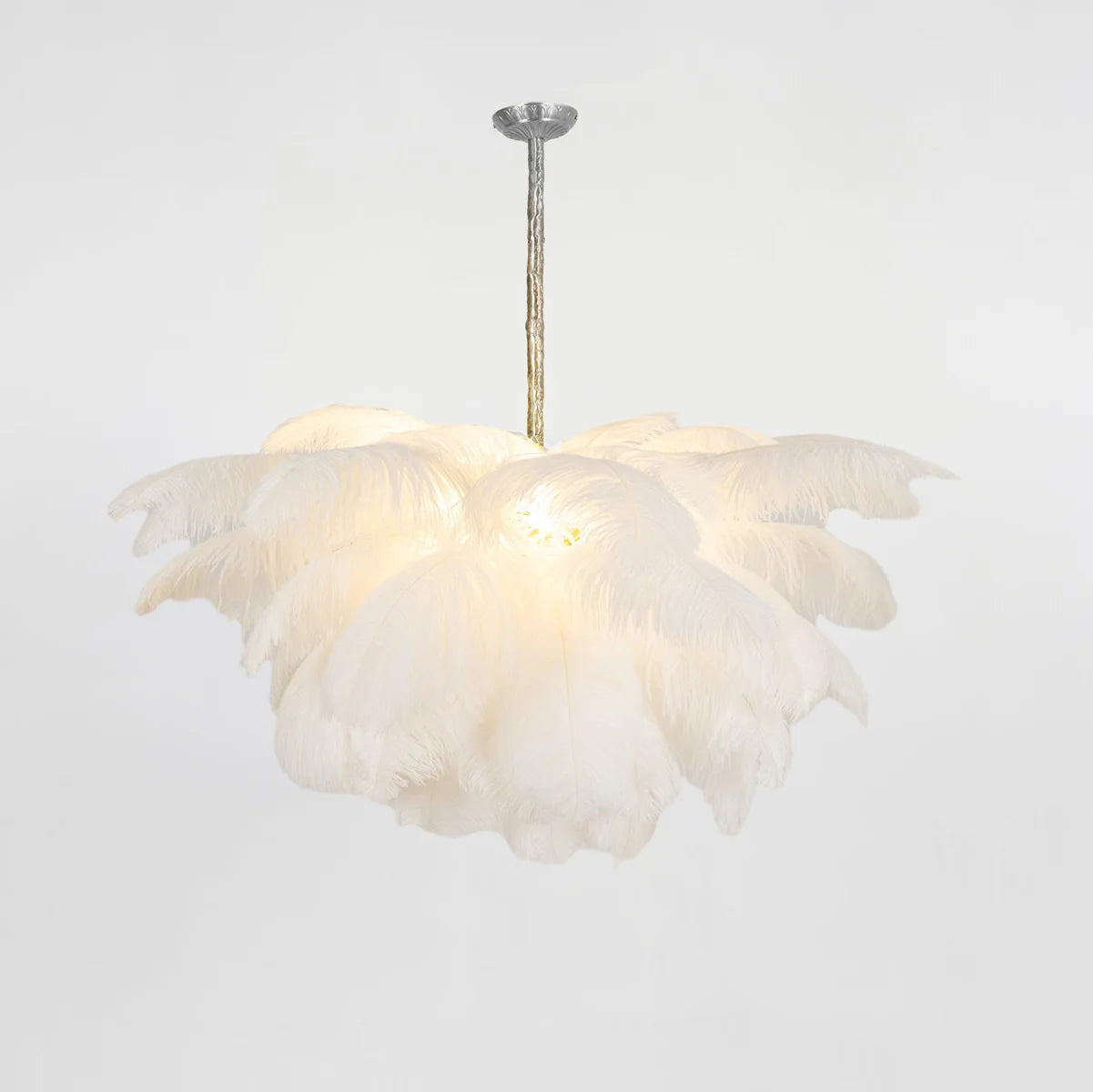 Candelabro Luxe Moderno Organic-Plume