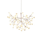 Lampadario in Acrilico a Petali di Rosa Modish