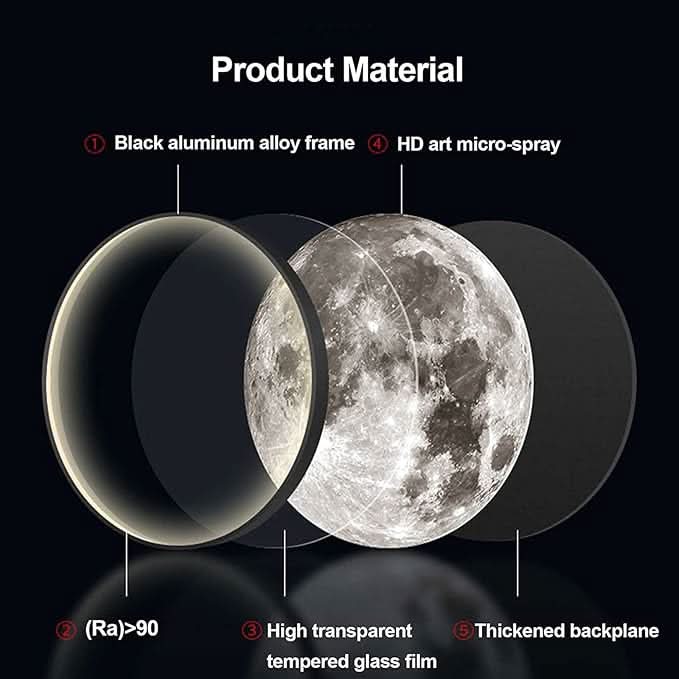 Lampada Luna Doha Luce Atmosferica Rilassante