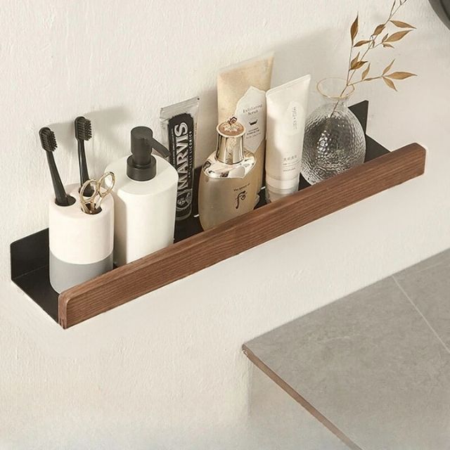 Mensola da Bagno a Muro Senza Fori