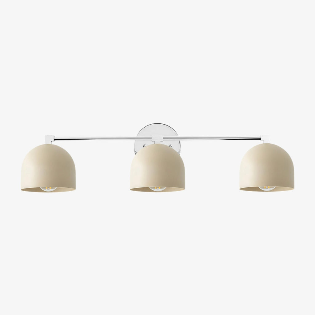 Applique da Parete in Ottone Chroma Dome per Bagno Moderno
