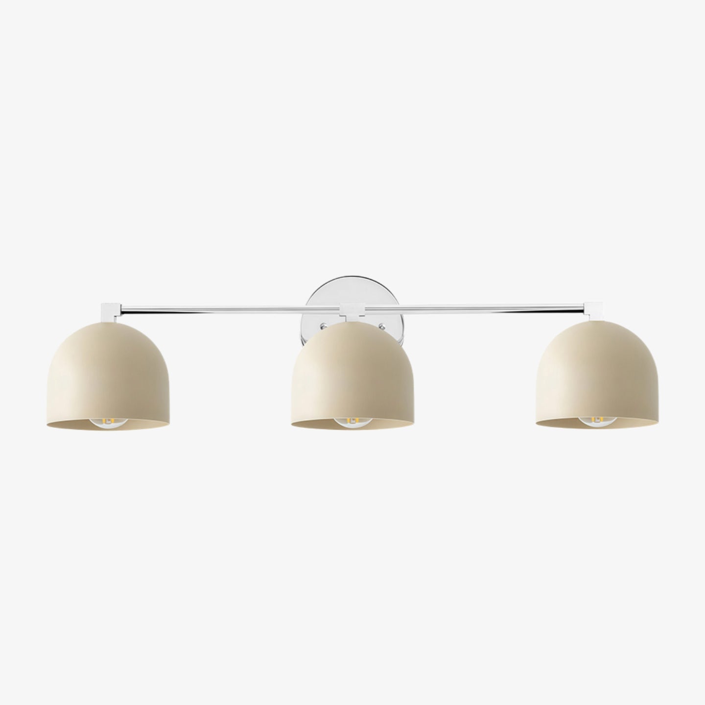 Applique da Parete in Ottone Chroma Dome per Bagno Moderno