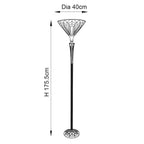 Lampada da terra Tiffany Astoria Uplighter Interiors 1900